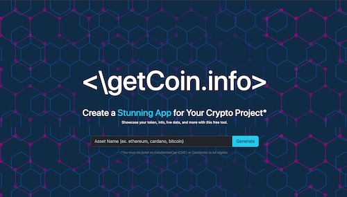 #GetcoinInfo